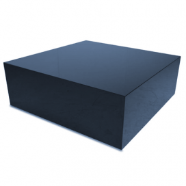 1704 - Salontafel Presso | Blauw Hoogglans - MDF - 1000 x 600 x 450 mm (1)