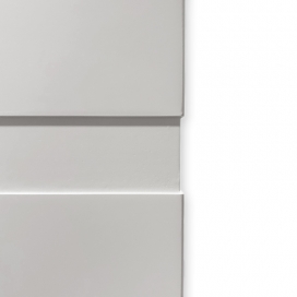 1013 - Wit Gelakte Design Zuil Met Kraag - MDF - 200 x 200 x 1000 mm (3)