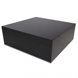1703 - Salontafel Presso | Zwart Hoogglans - MDF - 900 x 900 x 450 mm (2)
