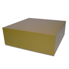 Salontafel Presso Goud Mat | Verschillende Afmetingen