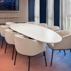 5200 Vergadertafel LuDiek - MDF gelakt