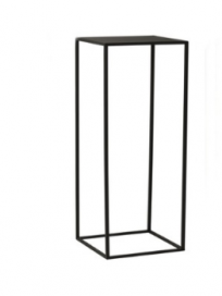 4004 - Sokkel Metaal Vierkant | Zwart RVS - 380 x 380 x 1000 mm (4)