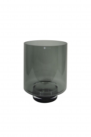 9102 - Windlicht Rookglas - Glas - ⌀275x350 (2)