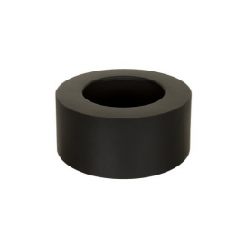 4014 - Sokkel Metaal Rond | Zwart Gelakt excl. windlichten - ⌀275 x 150 mm (5)