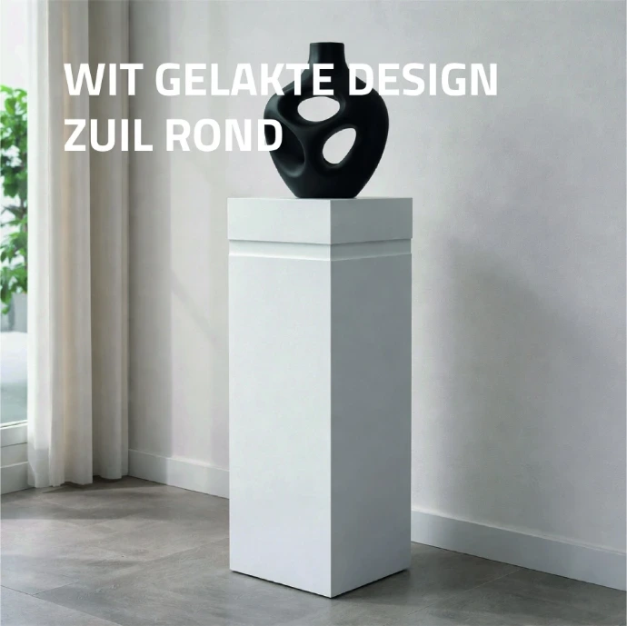 Design vaas op design sokkel