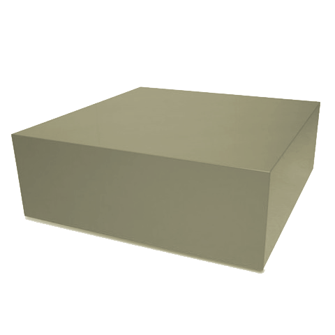 [1712] Salontafel Presso | Olijfgroen (1000 x 1000 x 450 mm, Zijdeglans)