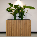 Plantenbak eiken bekleding