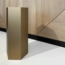 Antiek Brons Gelakte Zuil Hexagon