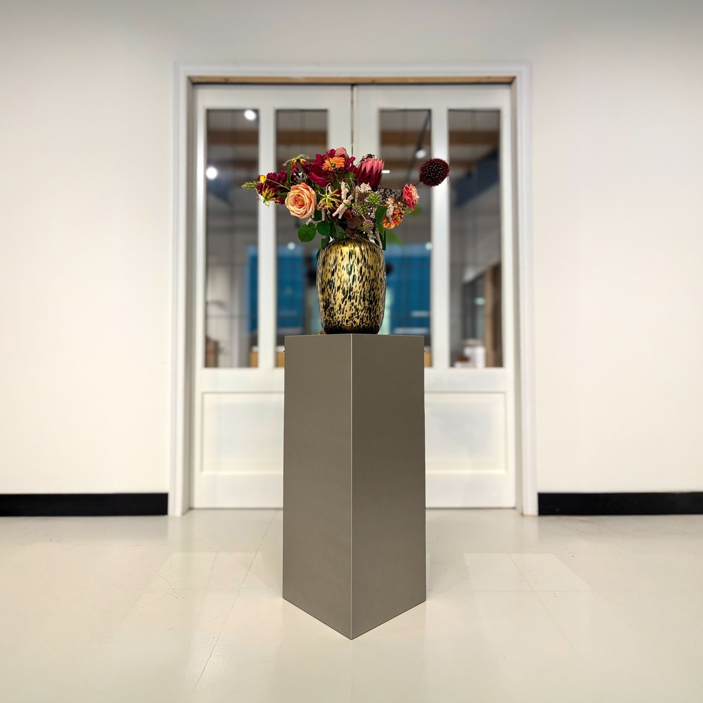 [1210] Metaal Gelakte Zuil Vierkant Aluminium (250 x 250 x 1000 mm)