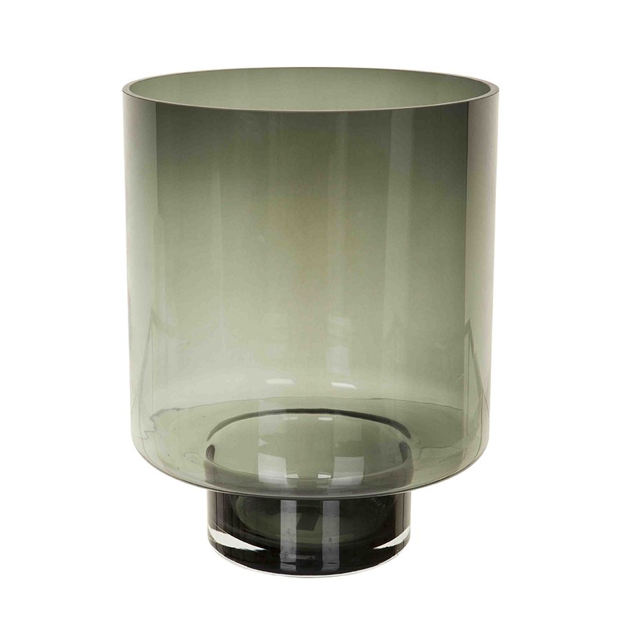 [9102] Windlicht Rookglas (ø13.5 x 21 cm)