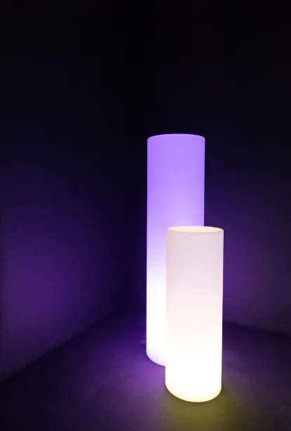 [1016] Led Sokkel Rond (ø26 x 73 cm)
