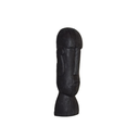 Zwart houten hoofd