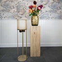 Eikenhout Zuil    Massief Eiken Boomstam