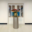 Metaal Gelakte Zuil Rond Aluminium