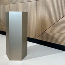 Champagne Gelakte Zuil Hexagon